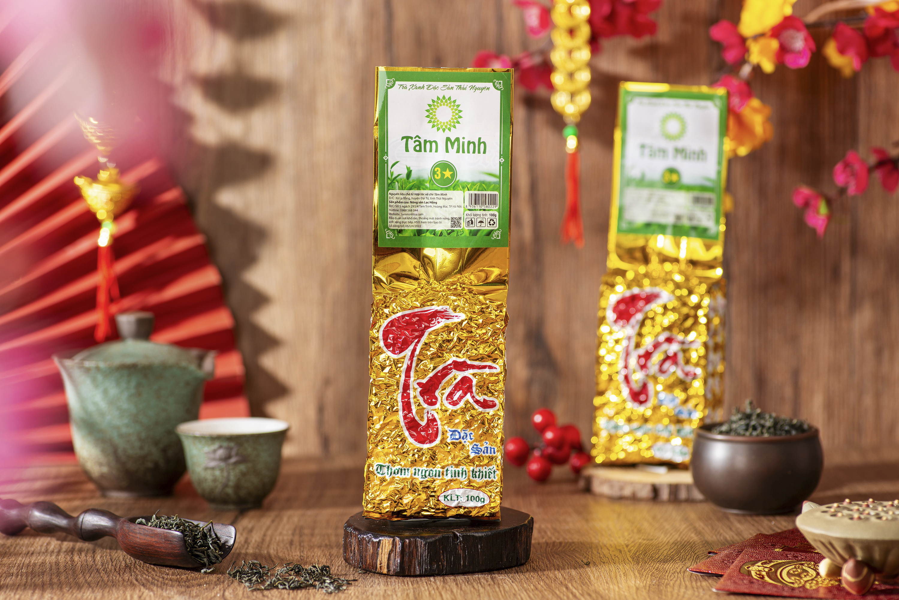 TRÀ BÚP THÁI NGUYÊN 100G - 3 SAO