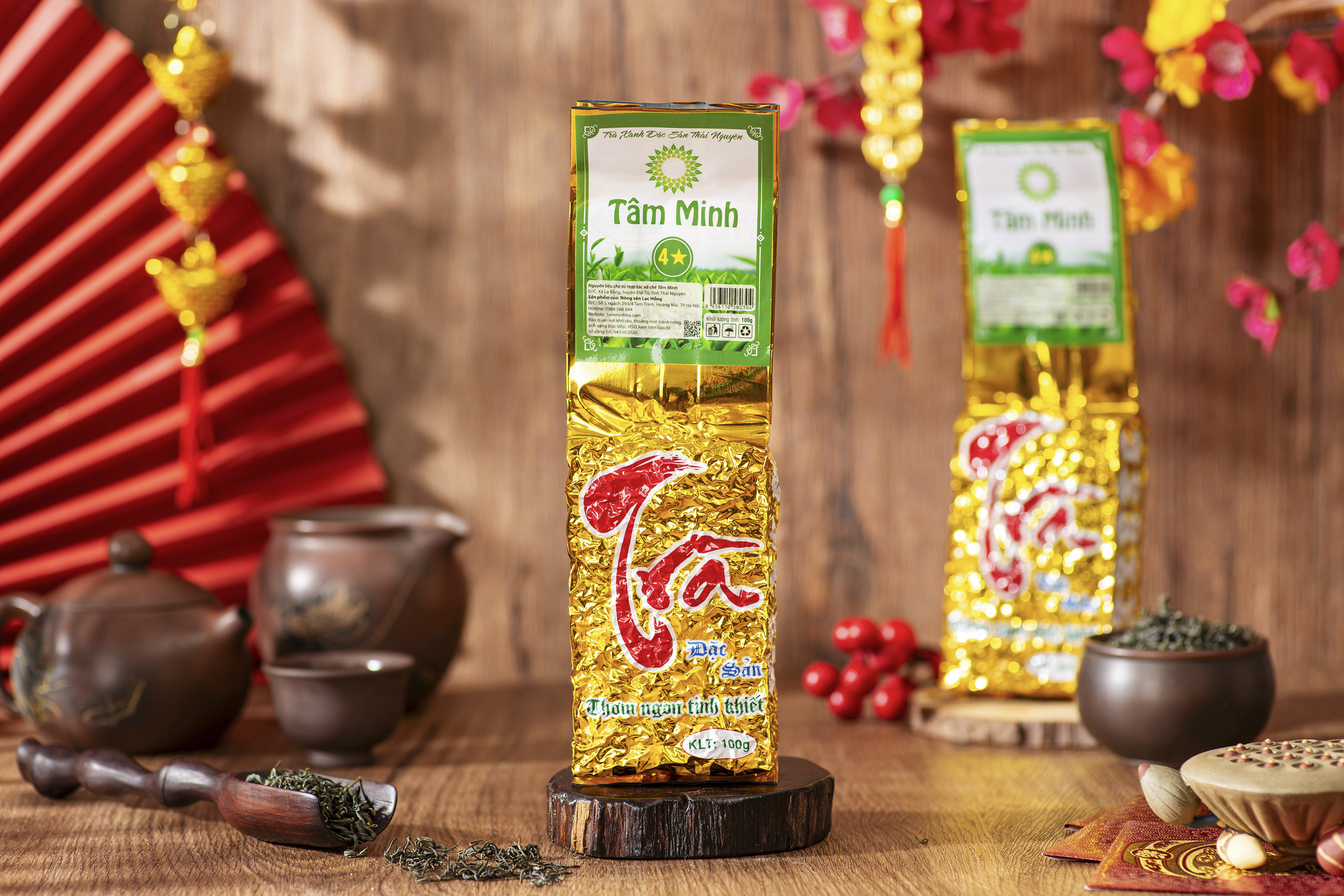 TRÀ BÚP THÁI NGUYÊN 100G - 4 SAO