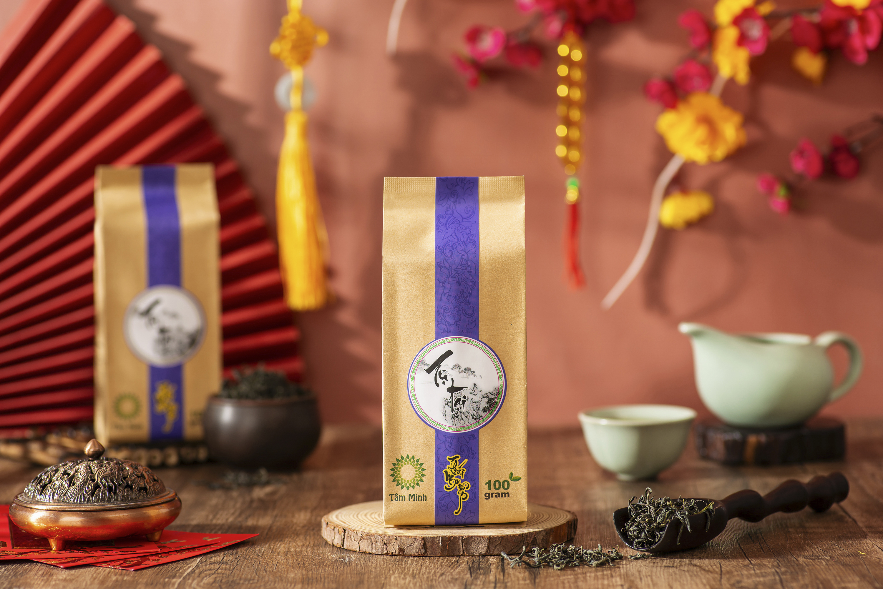 TRÀ ĐINH NÕN THÁI NGUYÊN 100G - TỰ TẠI TRÀ